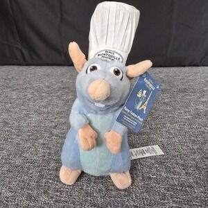 Disney Pixar Remy Ratatouille Adventure Feature Plush Toy Speaks English French